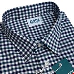 Aertex Somerset S/S Shirt - green check